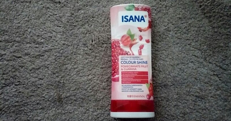 isana colour shine szampon do włosów połysk koloru