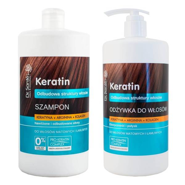 szampon z keratin dr sante