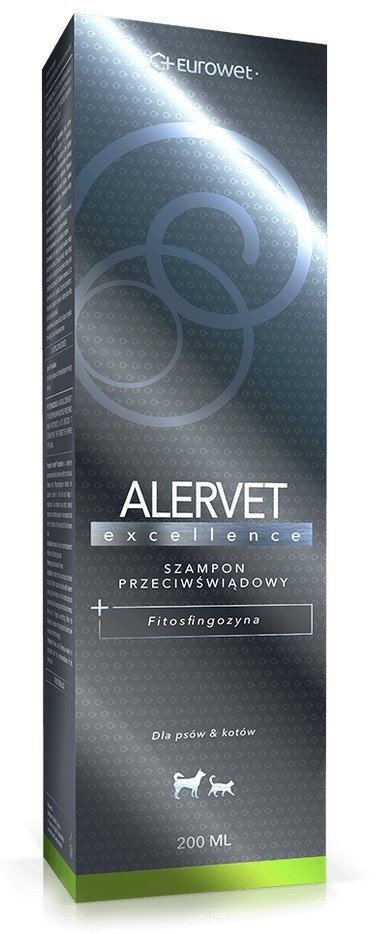 eurowet szampon przeciwświądowy alervet excellence z fitosfingozyną