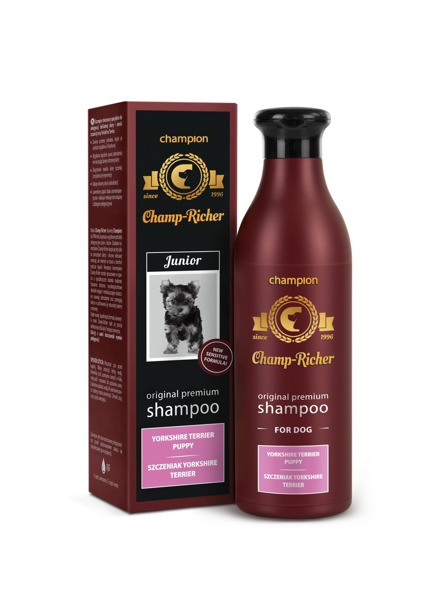 champion szampon dla szczeniąt rasy york