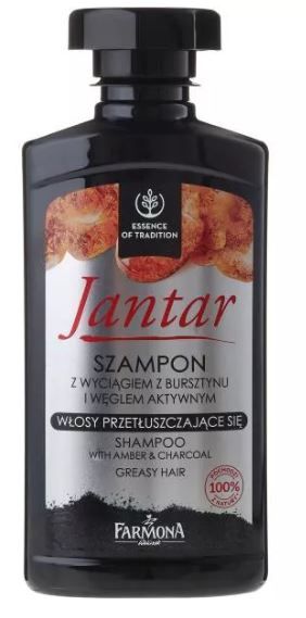 farmona jantar szampon włosy przetłuszczające się 330ml