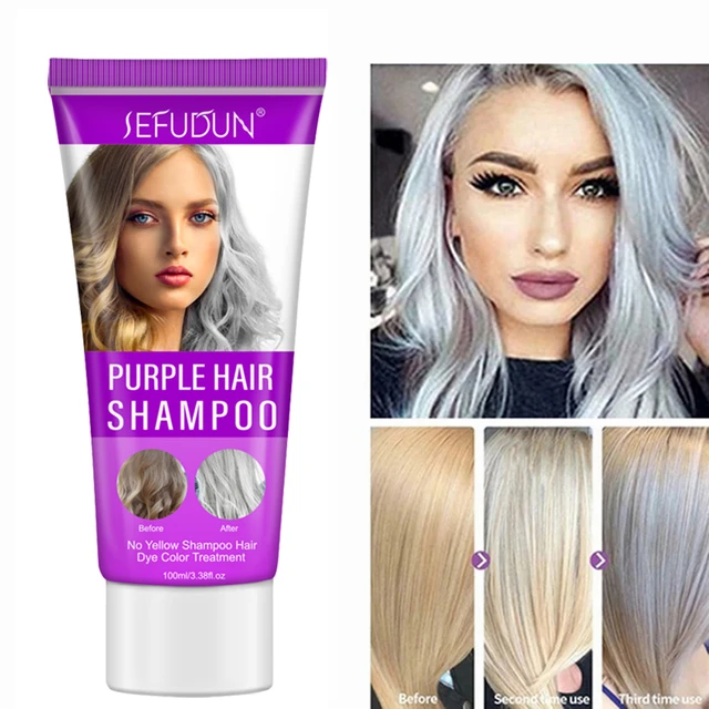pielęgnacja włosów blond szampon z fioletem