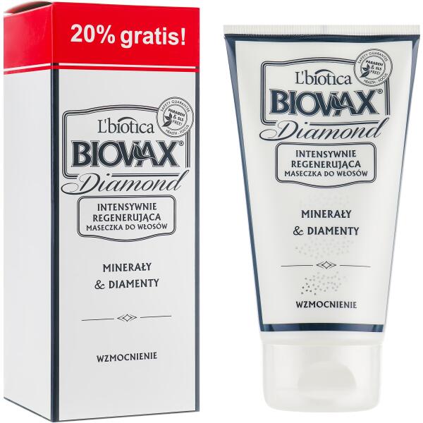 biovax diamond regenrujaca odżywka do włosów