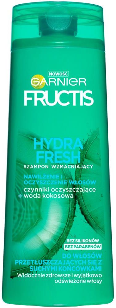 garnier fructis hydra fresh szampon wzmacniający