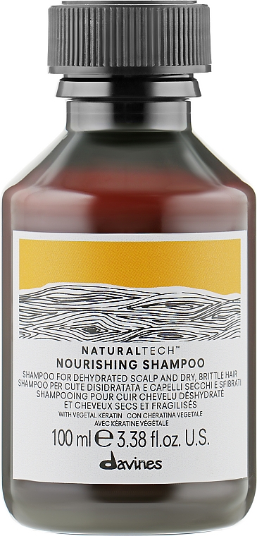 davines nourishing szampon nawilżający do suchych i odwodnionych włosów