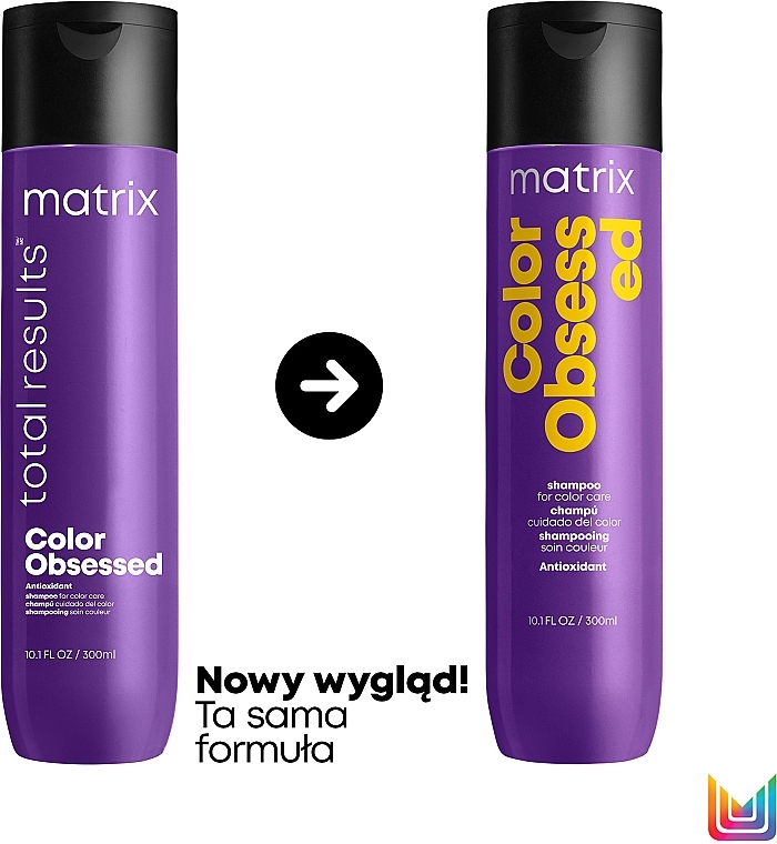 matrix total results color obsessed szampon do włosów farbowanych opinie