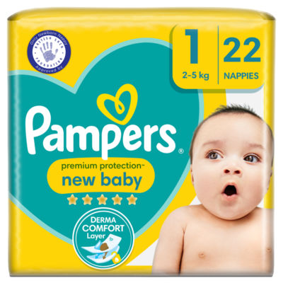 pampers 1 22szt kaufland