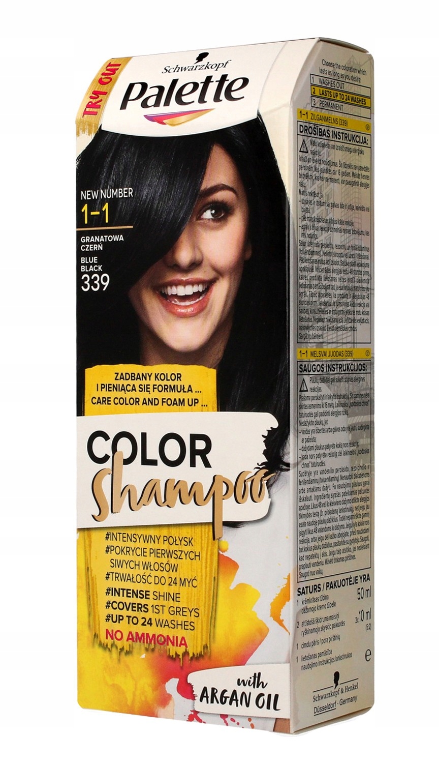 szampon palette 244 na mokre włosy
