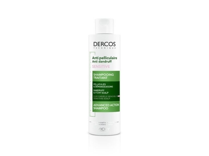 vichy dercos sensitive szampon przeciwłupieżowy do skóry wrażliwej 200 ml