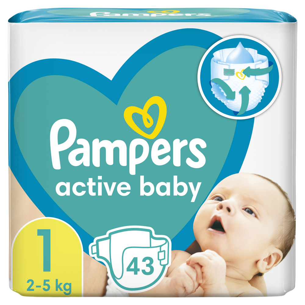 pieluchy pampers 1 43szt cena