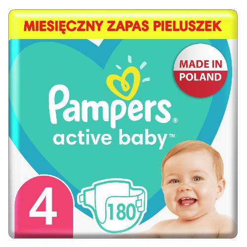 pampers active baby 4 opinie