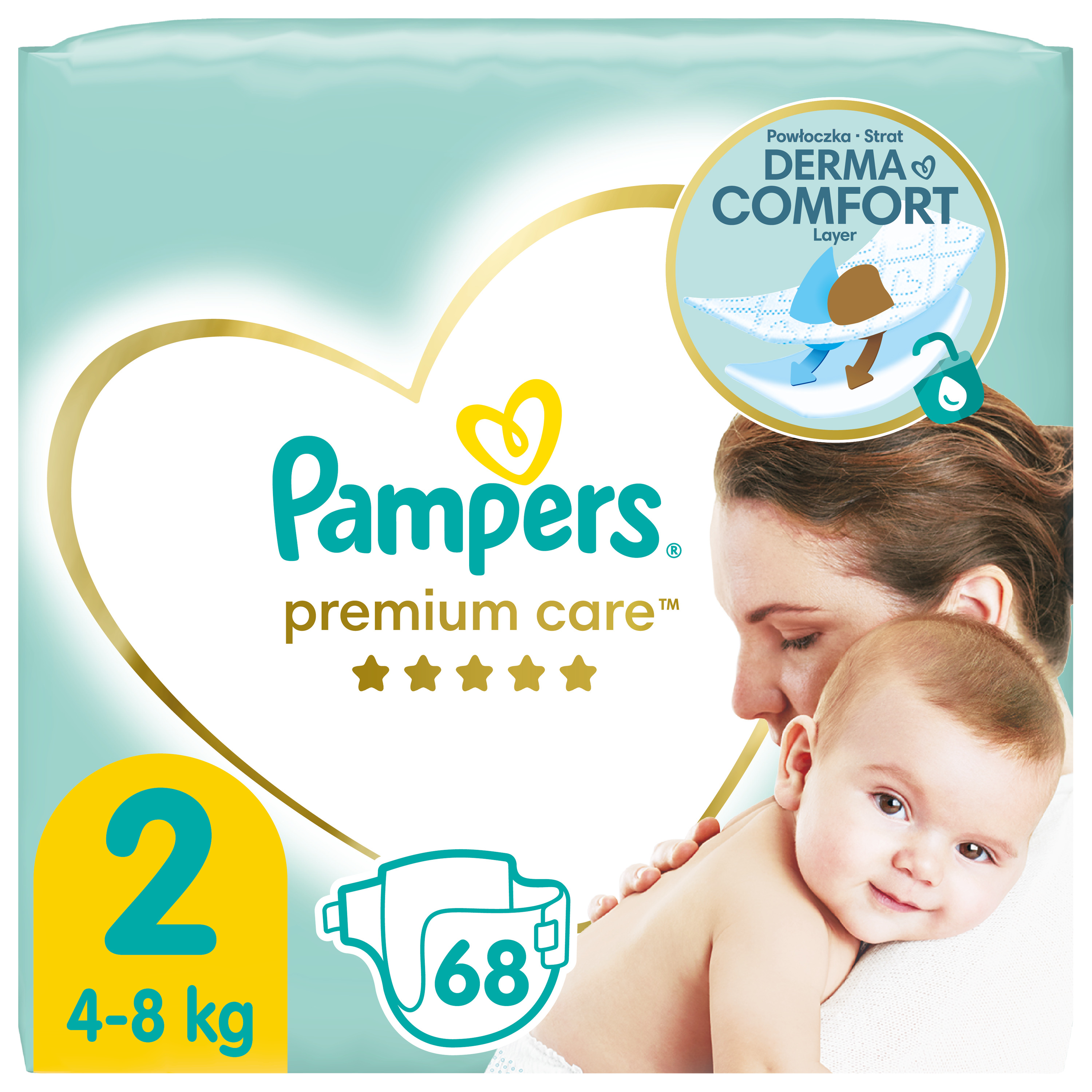 pamper 6 68szt