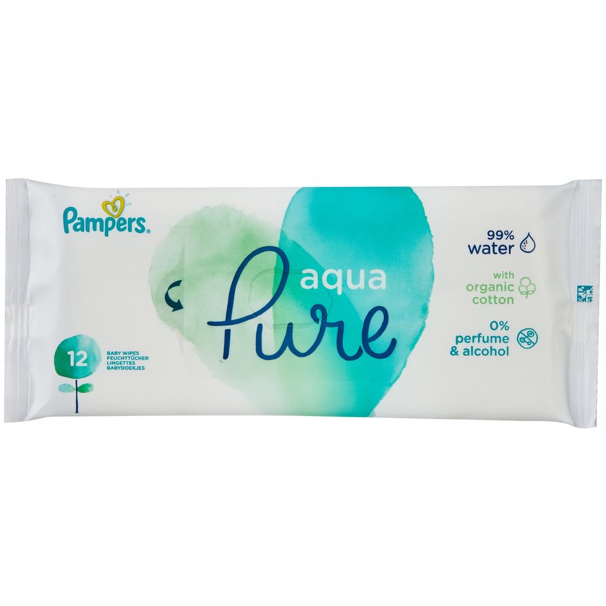 pampers aqua pure chusteczki nawilzane skład