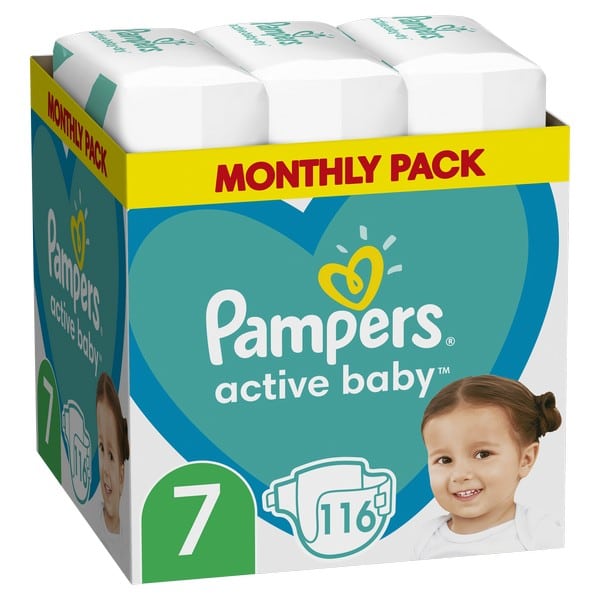 pampers active baby 7