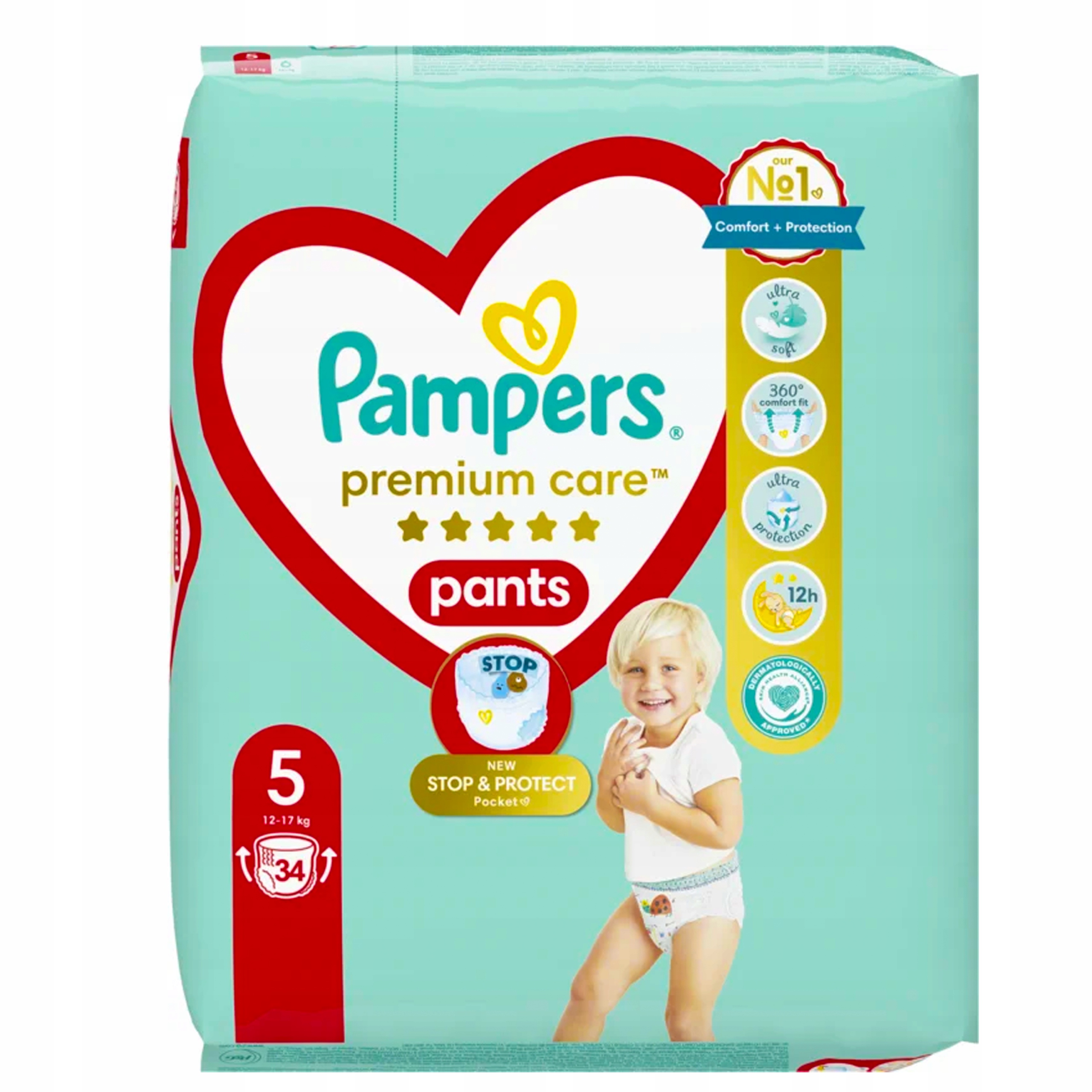 pieluchomajtki pampers 5 allegro