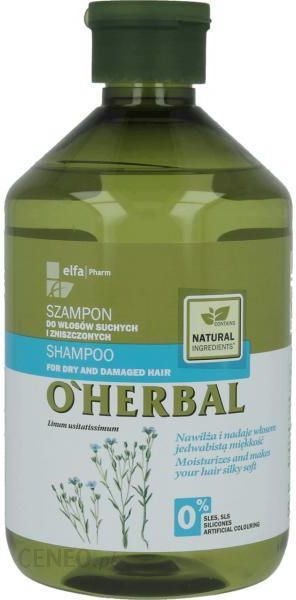 elfa pharm oherbal szampon do włosów przetłuszczających