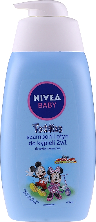 nivea baby toddies szampon i płyn do kąpieli