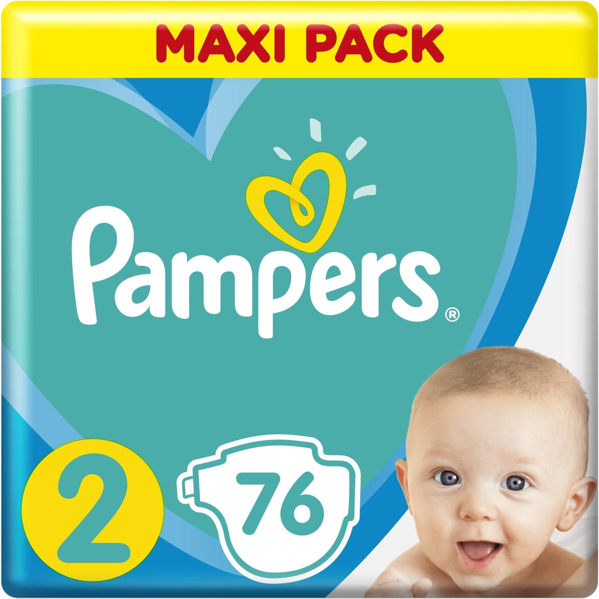 pampers 2 76szt