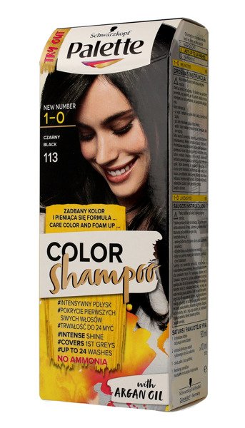 szampon koloryzujący palette czekoladowy brąz opinie