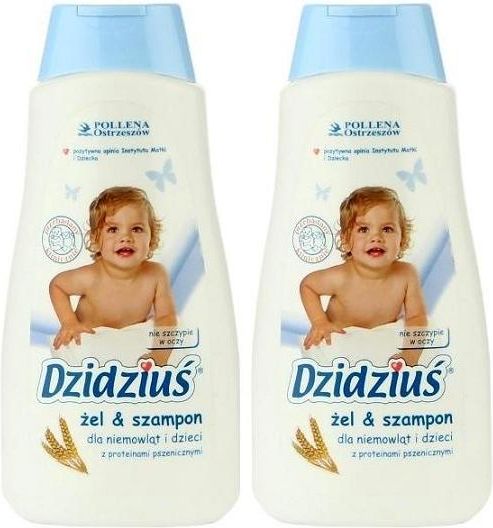 dzidziuś szampon dla niemowląt i dzieci z proteinami pszenicznymi 300ml