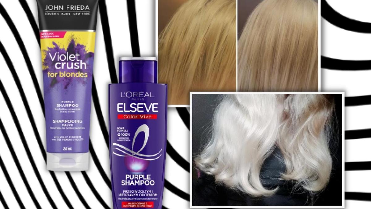 szampon przeciw żółknięciu włosów blond