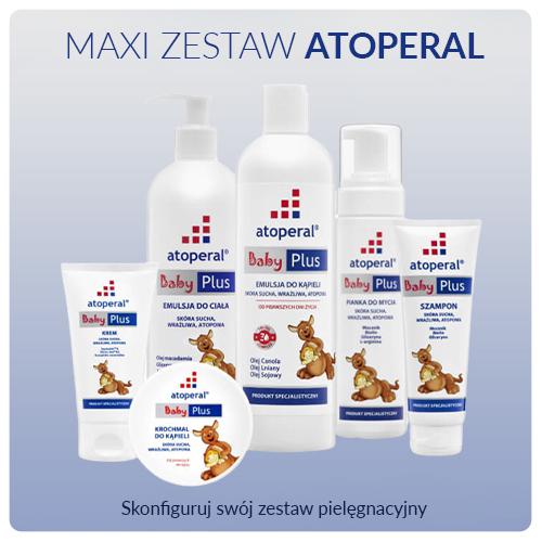 atoperal baby plus zestaw+ szampon gratis 3szt