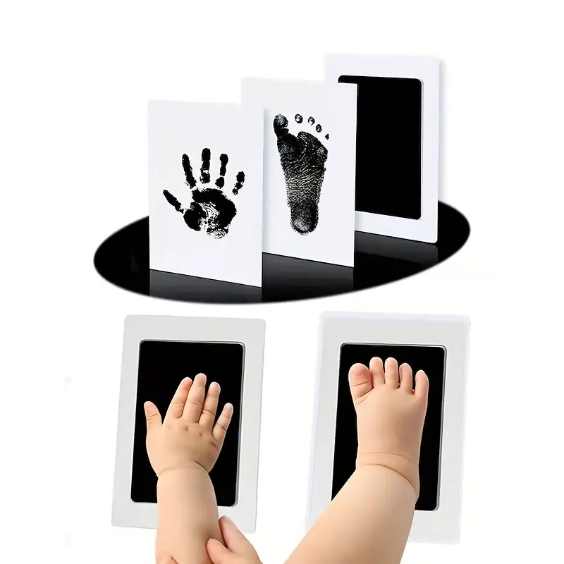 Zestaw rzeźb na okno Baby Art do tworzenia cytatów/odcisków dłoni dzieci