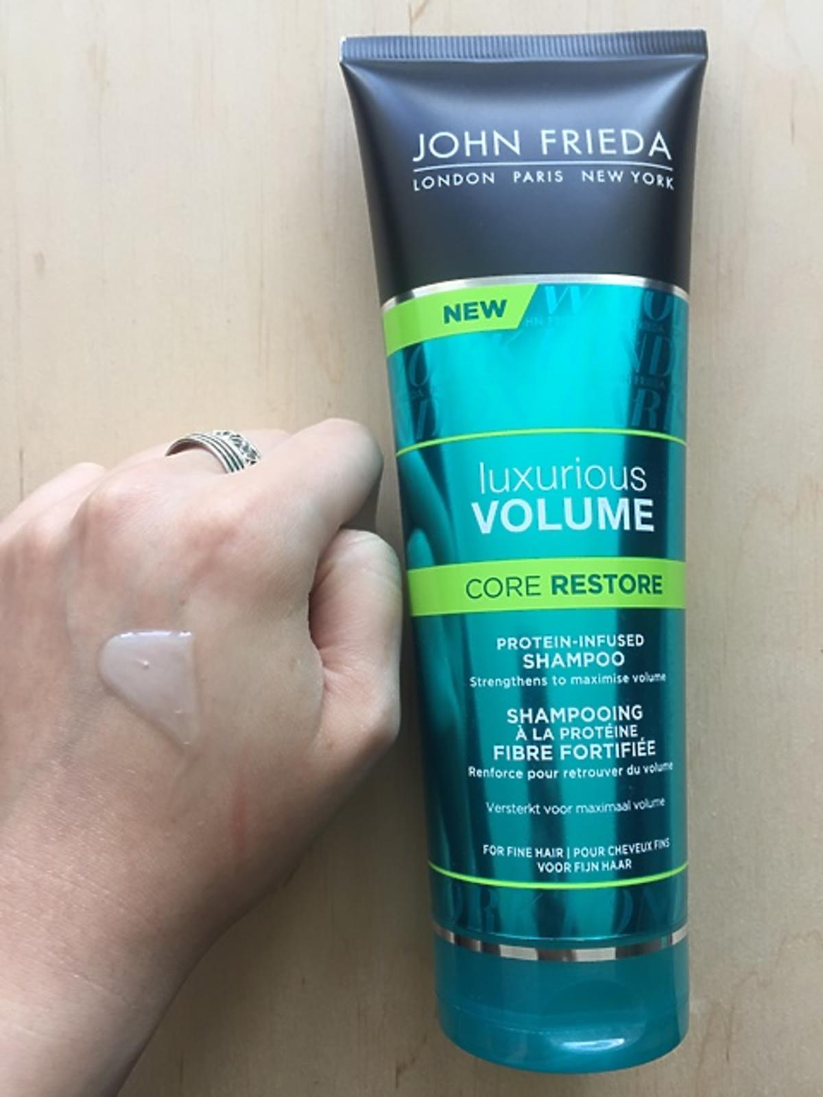 john frieda luxurious volume core restore szampon z kompleksem protein-strength