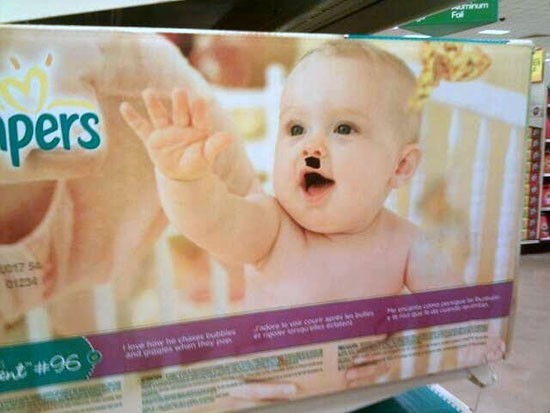 pampers hitler