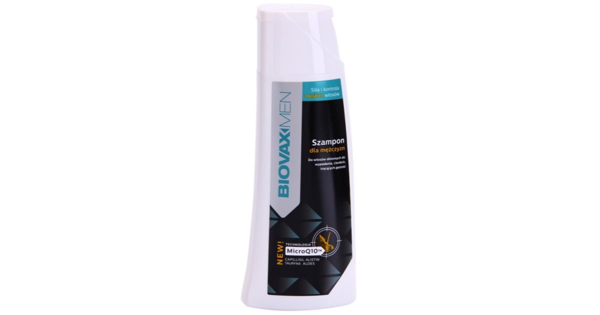 szampon biovax dla mężczyzn przeciw wypadaniu włosów