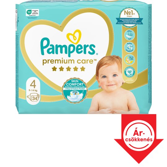 tesco pampers premium 4