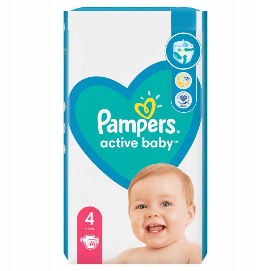 pampers 4 46 sztuk