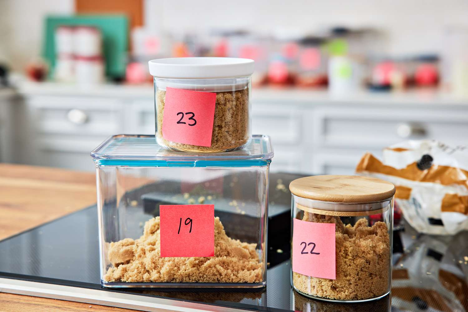 storage containers for dry mixes