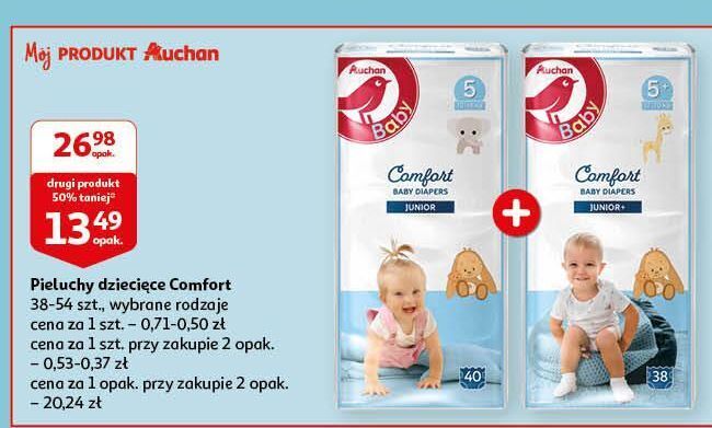 auchan pieluchy promocja