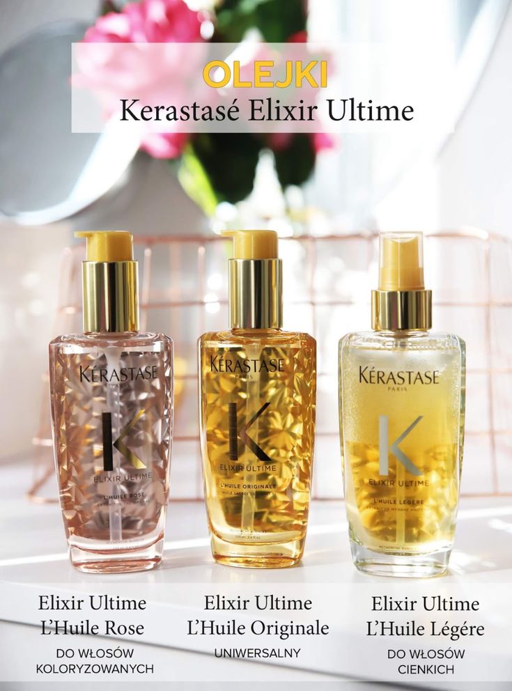 kerastase olejek elixir ultime do włosów koloryzowanych