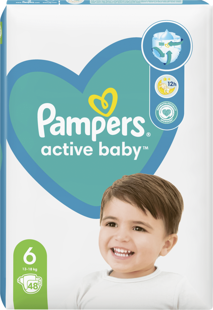 rossman pampers active baby-dry 6