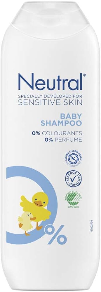 neutral baby shampoo szampon do włosów dla dzieci 250ml sklad