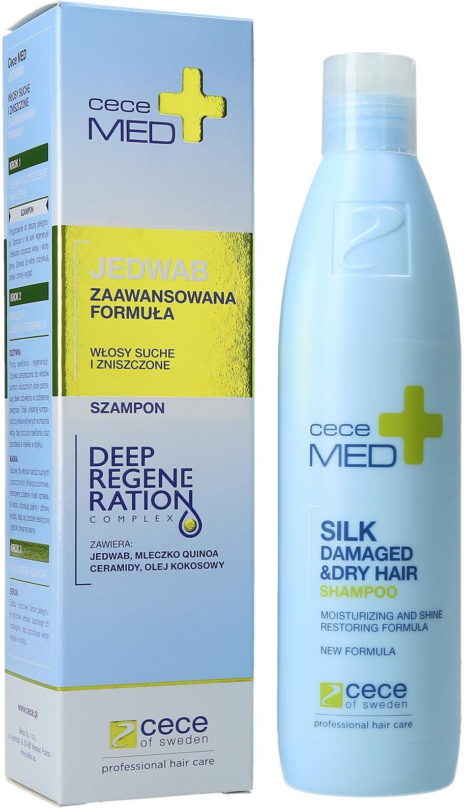 cece med silk szampon z jedwabiem 300ml