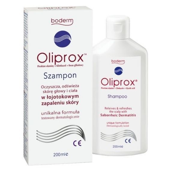 oliprox szampon na łojotokowe zapalenie skóry 200ml