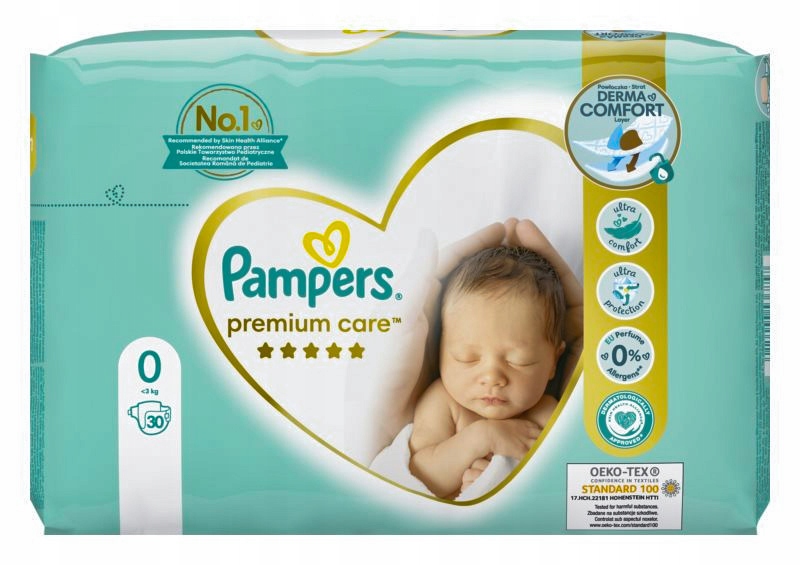 pieluszki pampers premium care cena