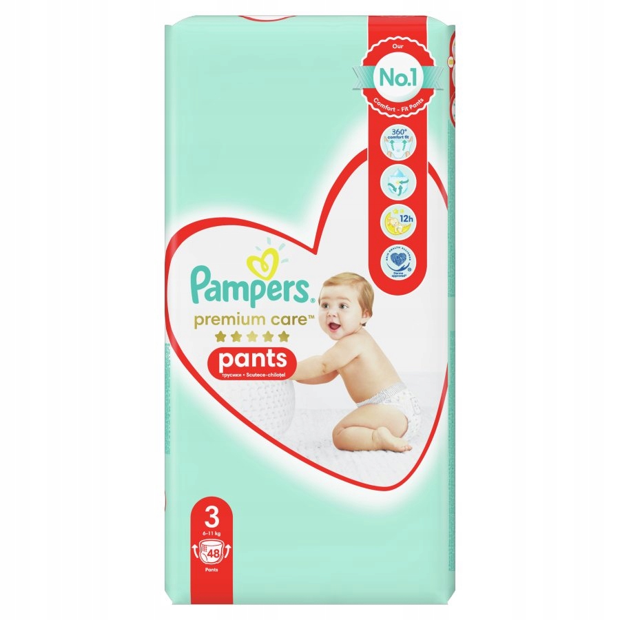 pielucho majtki pampers 3 allegro