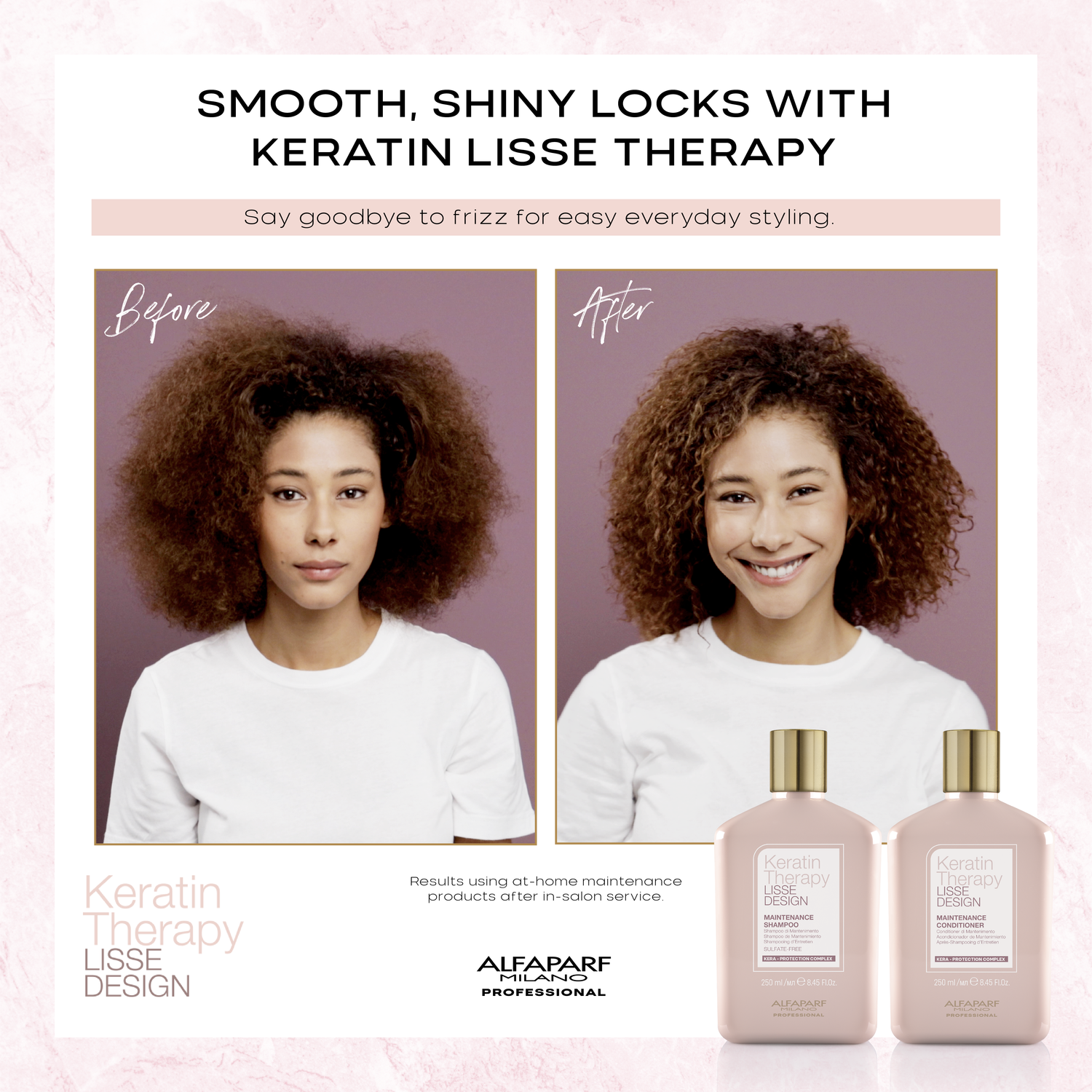 szampon alfaparf lisse design keratin therapy