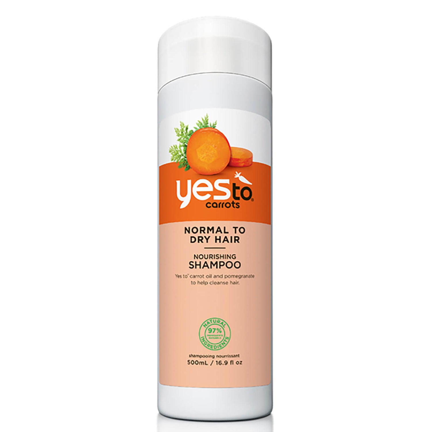szampon yes to carrots nourishing shampoo