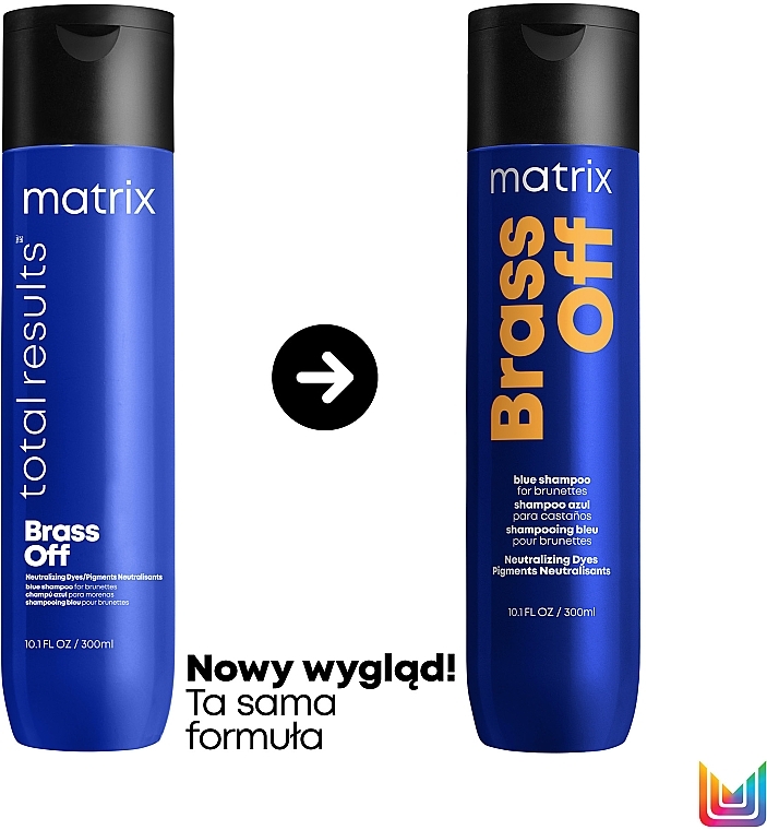 po ilu myciach działa niebieski szampon matrix