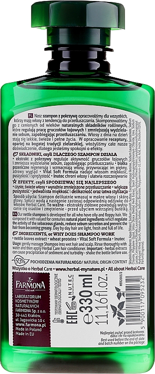 szampon herbal care aloes z proteinami pszenicy opinie