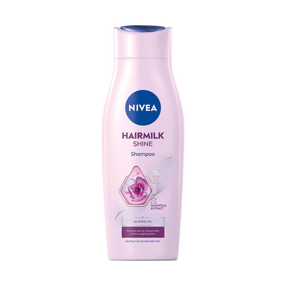 nivea hair milk szampon mleczny do włosów matowych ceneo