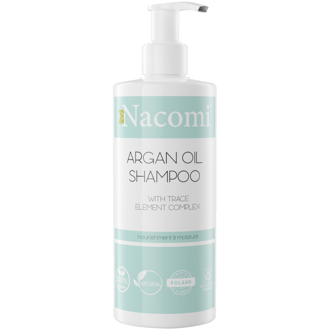 nacomi szampon do włosów z olejem arganowym i kompleksem oligoelementów