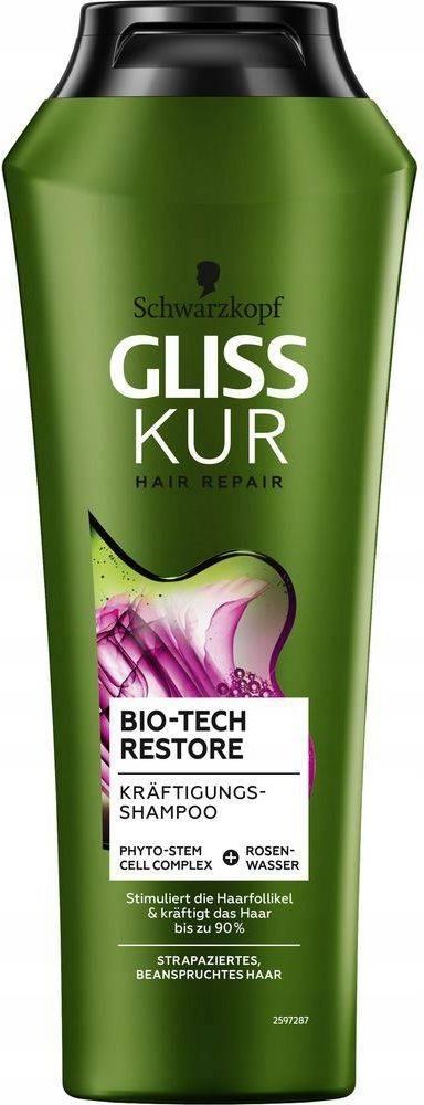 gliss kur biotech restore szampon 400 ml