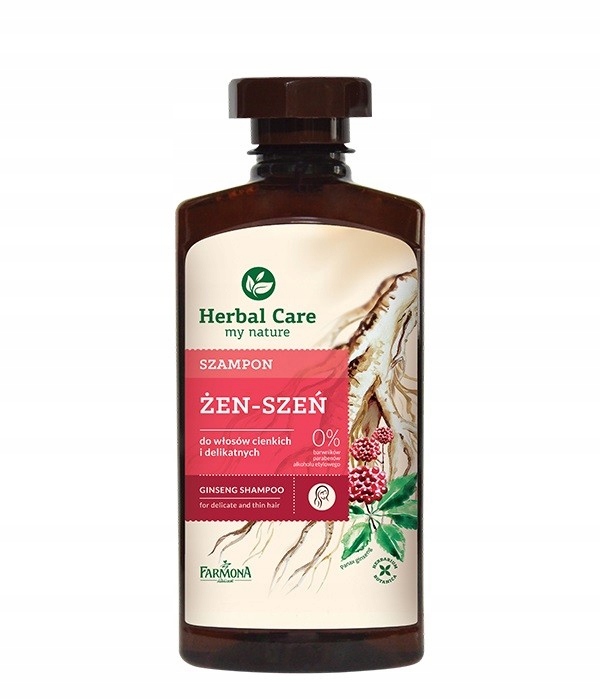 farmona herbal care szampon żeń-szeń hebe