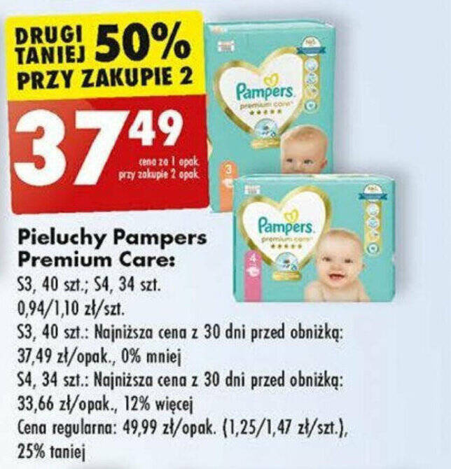 radom biedrnka pieluchy pampers